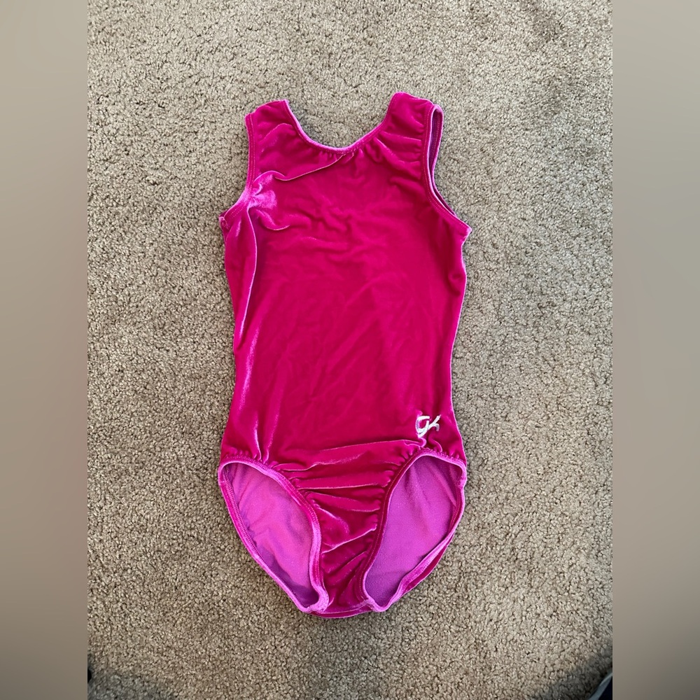 GK Elite Velvet Adult Small Leotard